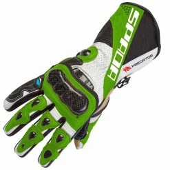 Wholesale 😉 Spada Predator II Motorcycle Gloves (Green) 🔥
