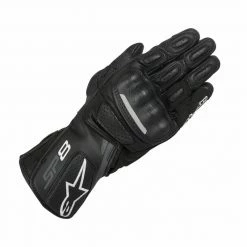 Deals 🔥 Alpinestars SP-8 v2 Motorcycle Gloves (Black/Dark Grey) ⭐