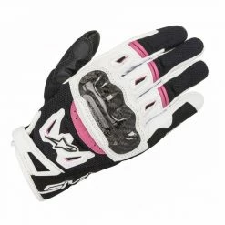 Outlet β€οΈ Alpinestars Stella SMX-2 Air Carbon v2 Glove (Black/White/Fuchsia) π§¨