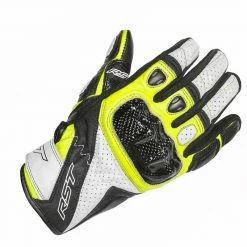 Outlet 🛒 RST STUNT III CE Motorcycle Glove 2123 (Fluo Yellow) 🌟