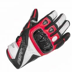 New ⌛ RST STUNT III CE Motorcycle Glove 2123 (Red) 🌟