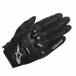Discount 🥰 Alpinestars SMX-1 Air v2 Motorcycle Gloves (Black) 👍