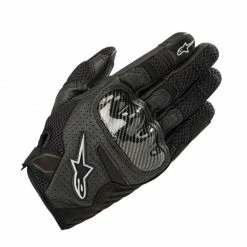 Promo 🔥 Alpinestars Stella SMX-1 Air v2 Motorcycle Gloves (Black) 🤩