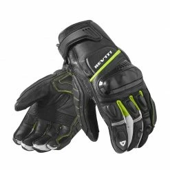 Budget 😀 Revit Motorcycle Gloves Chicane (Black|Neon Yellow) 😍