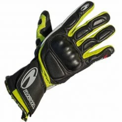 Cheap π Richa WSS Motorcycle Gloves (Black/Yellow) π