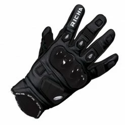 Best deal 🔥 Richa Rock Motorycle Gloves (Black) 🔔