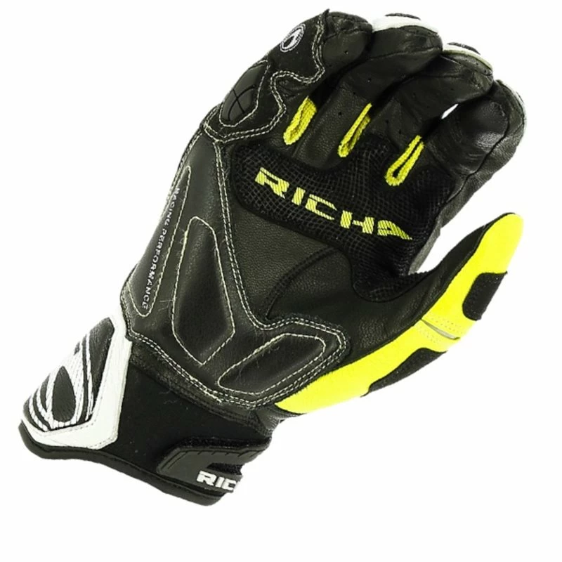 Top 10 π Richa Stealth Gloves (Black/White/Yellow) β - Image 2