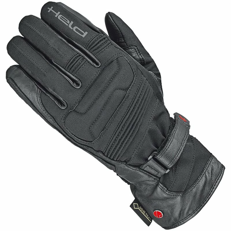 Budget ✔️ Held Satu II Gore-Tex Ladies Motorycle Gloves (Black) ✔️