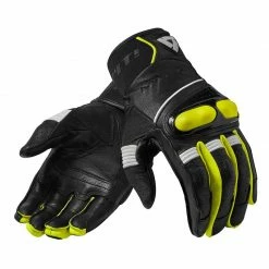 Best Pirce 👏 Revit Hyperion Motorcycle Gloves (Black|Neon Yellow) ⭐
