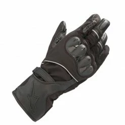 Discount ⭐ Alpinestars Vega v2 Drystar Motorcycle Gloves (Black) 🔔