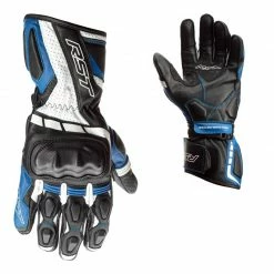 Budget ✨ RST Axis CE Motorcycle Gloves (Black/Blue/White) 🛒
