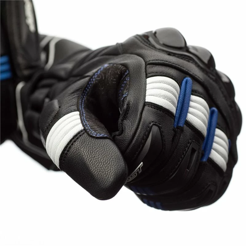 Outlet π₯ RST Pilot CE Motorcycle Gloves 2404 (Black/Blue/White) π₯° - Image 4