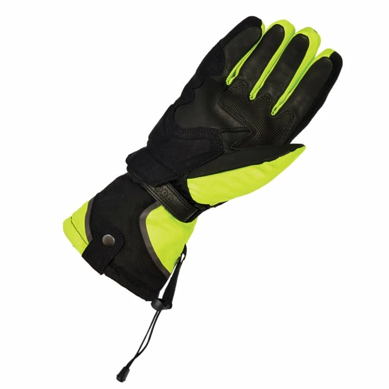 Coupon π Oxford Montreal 1.0 Motorcycle Gloves (Black/Fluo Yellow) π - Image 2