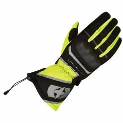 Coupon 🛒 Oxford Montreal 1.0 Motorcycle Gloves (Black/Fluo Yellow) 🔔