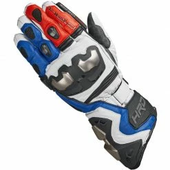Outlet 😀 Held Titan RR Motorcycle Gloves (Blue/Red/White)  🌟