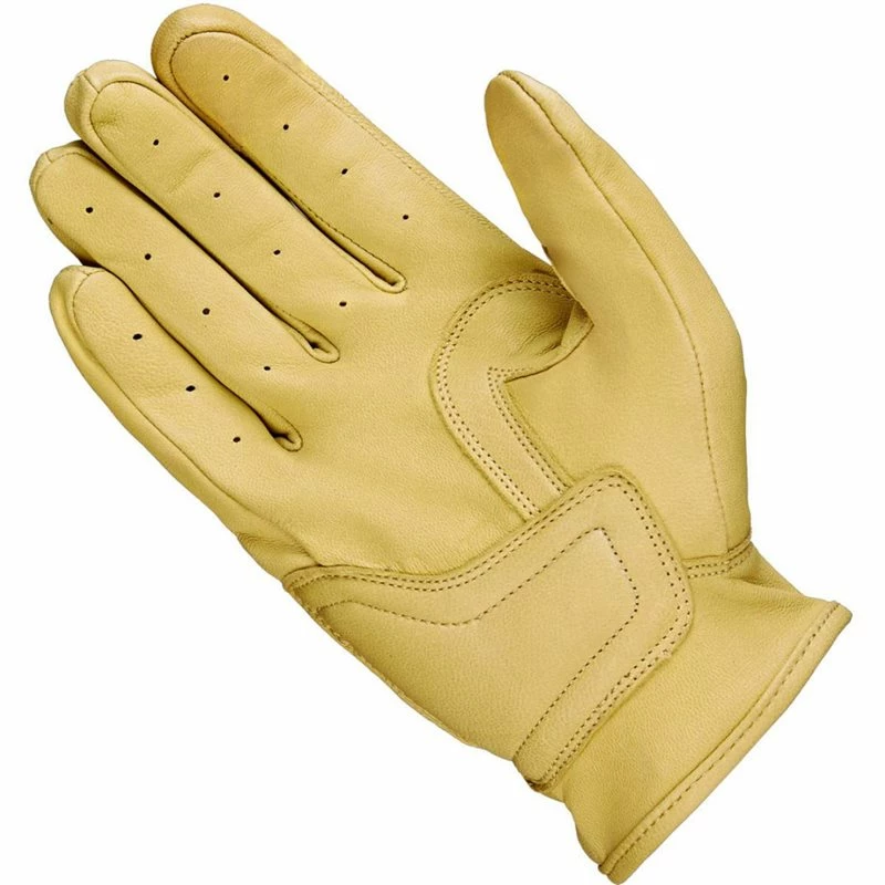 Cheapest π₯ Held Classic Rider Motorcycle Gloves (Beige)Β π - Image 2