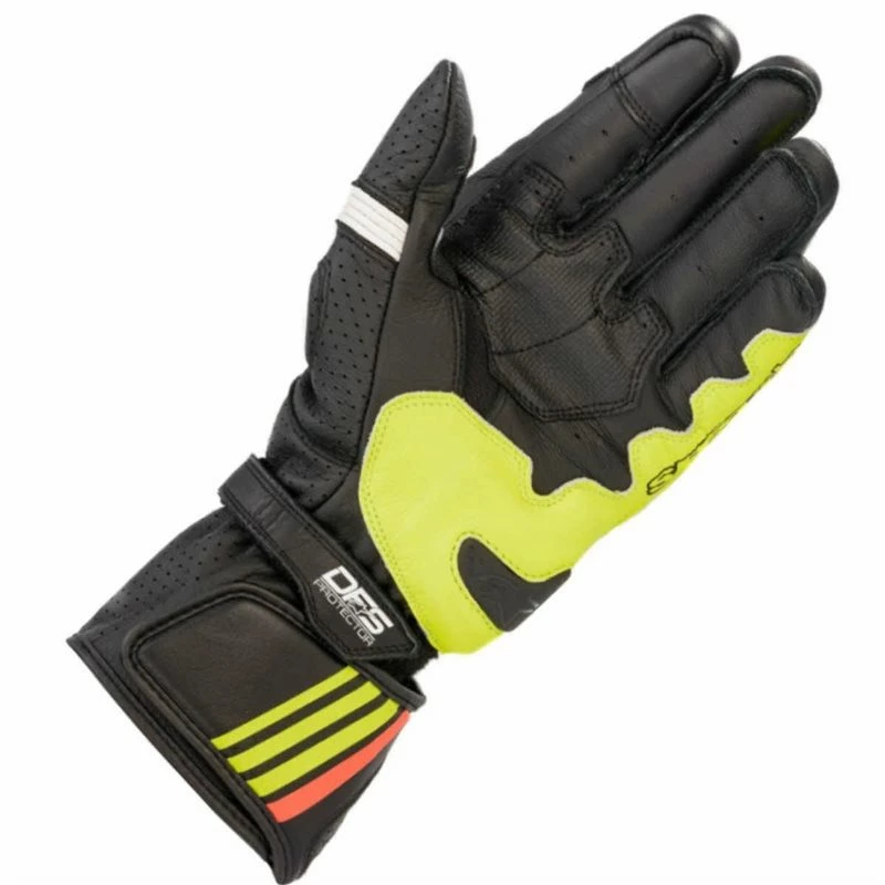 Promo β€οΈ Alpinestars Gp Plus R V2 Motorcycle Glove (Flo Yellow/Red) π - Image 2