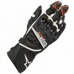 Wholesale 🔔 Alpinestars Gp Plus R V2 Motorcycle Glove (Black/White) 🤩