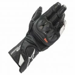 Budget 💯 Alpinestars SP-2 v3 Motorcycle Gloves (Black/White) ⌛