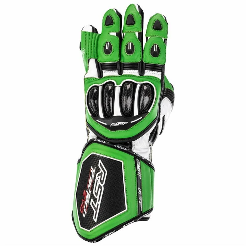 Wholesale ๐ RST Tractech Evo 4 CE Motorcycle Gloves 2666 (Green/Black) โ - Image 3