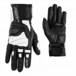 Best deal 😀 RST Turbine CE Leather Gloves 2669 (Black/White) ⌛