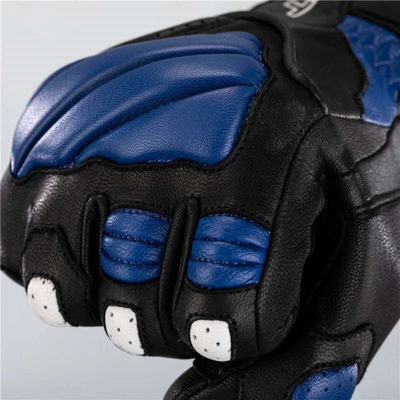 Best reviews of 𧨠RST Turbine CE Leather Gloves 2669 (Black/Blue/White) β€οΈ - Image 5