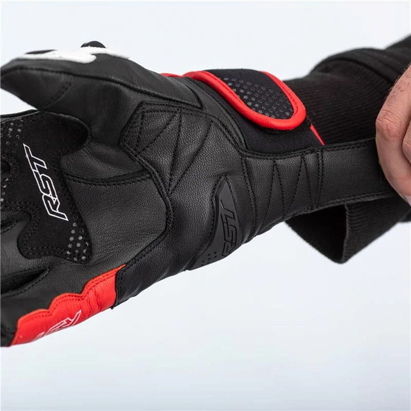 Cheapest β RST Freestyle 2 CE Motorcycle Glove 2671 (Black/Red) π - Image 4