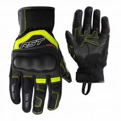 Promo 👍 RST Urban Air 3 Mesh CE Glove 2673 (Black/Fluo Yellow) 🥰