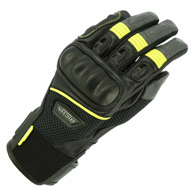 Brand new 𧨠Richa Blast Motorcycle Gloves (Grey/Black/Yellow) π₯°