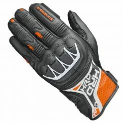 Discount ⭐ Held Kakuda Motorcycle Gloves (Black|Orange)  🌟