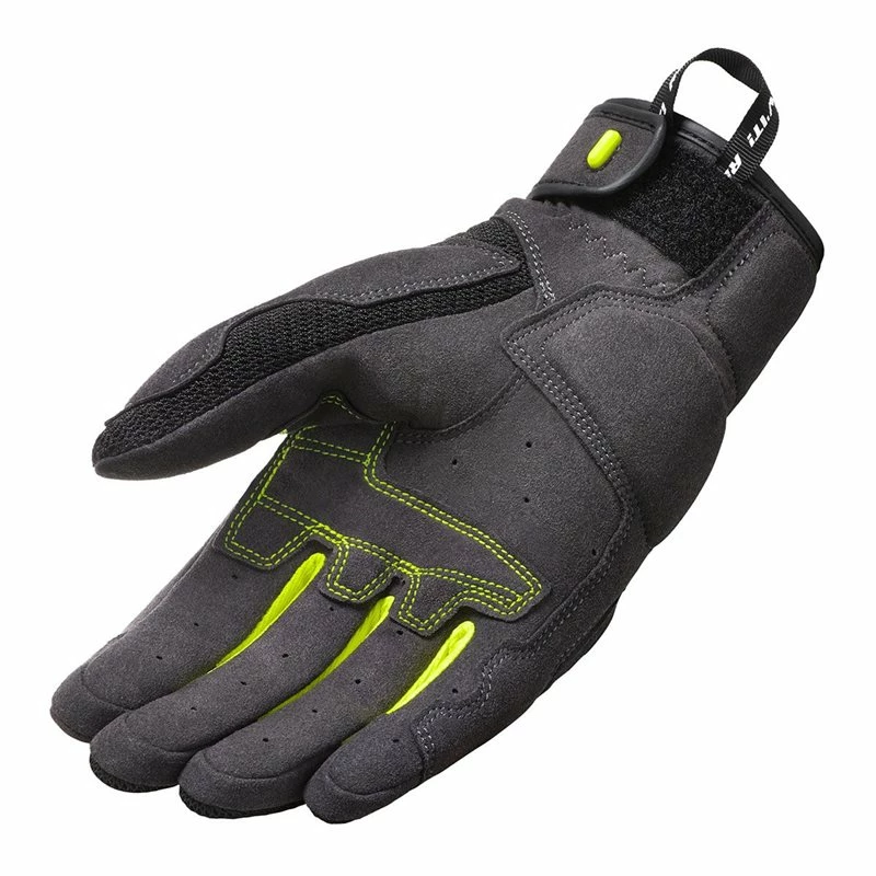 Deals 🛒 Revit Volcano Motorcycle Gloves (Black/Neon Yellow) 🥰 - Image 2