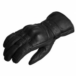 Cheapest ⌛ Halvarssons Noren Leather Motorcycle Glove (Black) ❤️