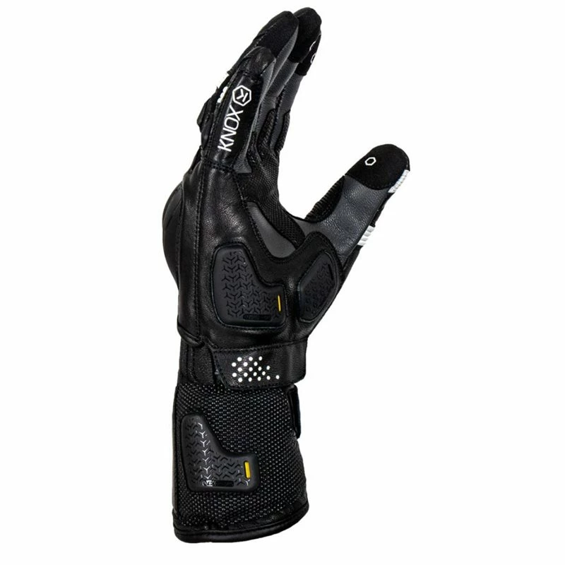 Best Sale π Knox Oulton Leather Glove (Black|White) π₯ - Image 3