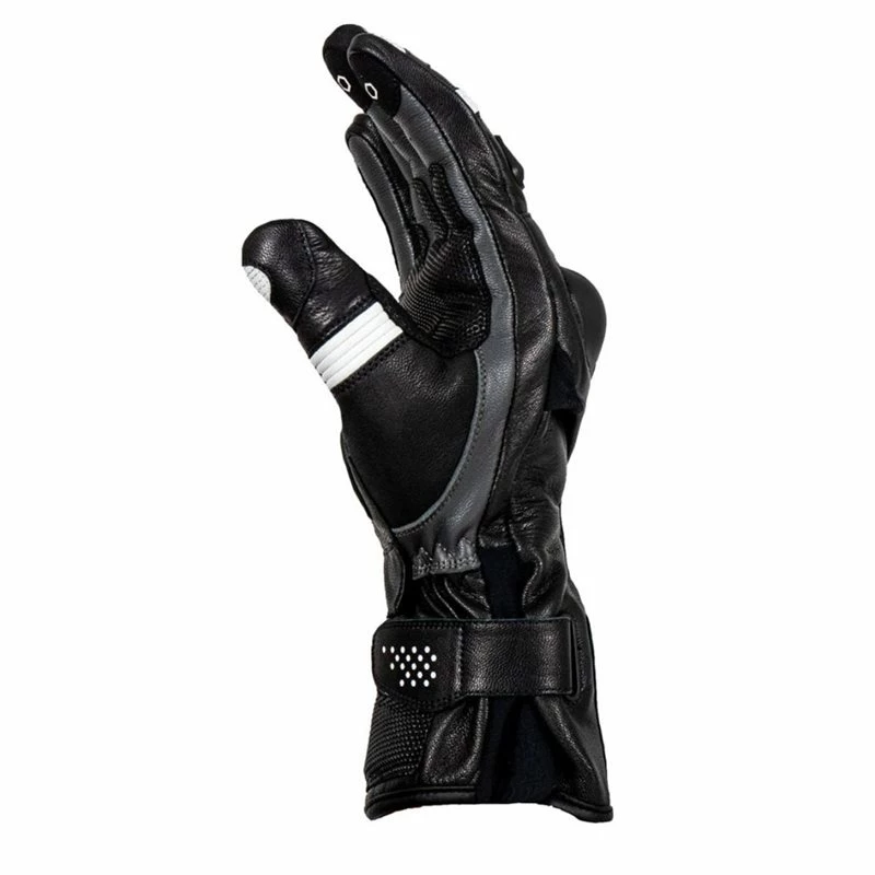 Best Sale π Knox Oulton Leather Glove (Black|White) π₯ - Image 4