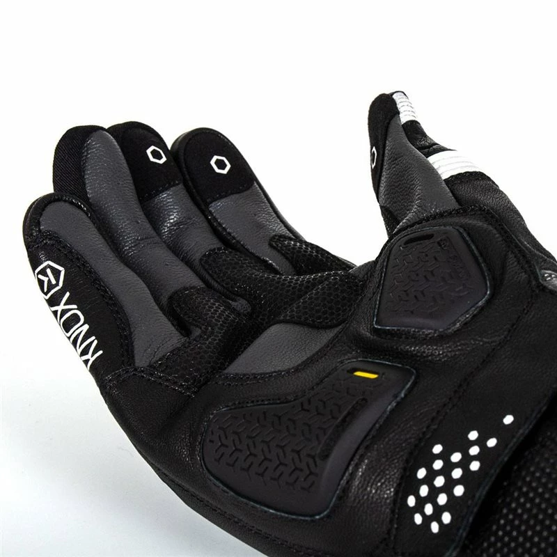 Best Sale π Knox Oulton Leather Glove (Black|White) π₯ - Image 7
