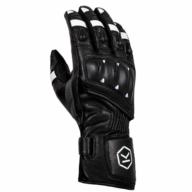 Best Sale π Knox Oulton Leather Glove (Black|White) π₯