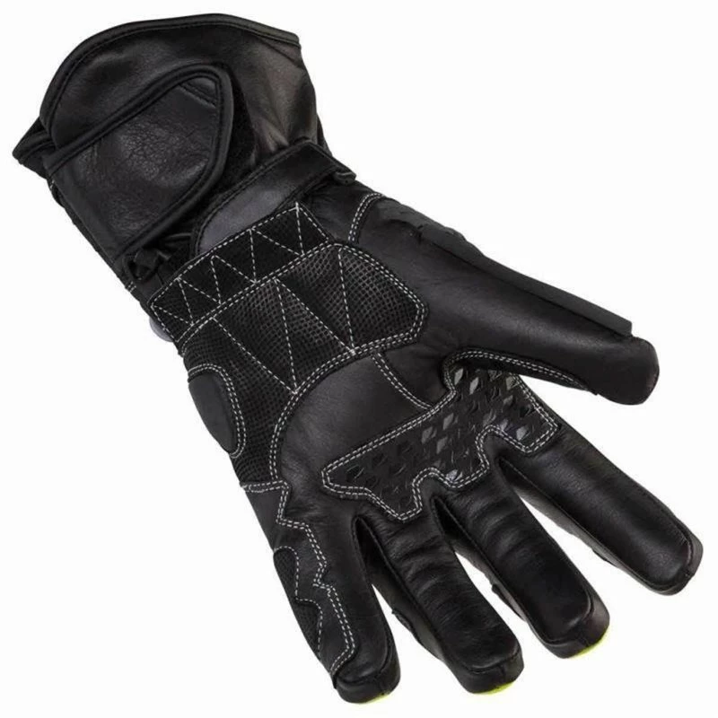 Deals ⭐ Spada Leather Gloves Enforcer WP (Black/Fluo Yellow) 🎉 - Image 2